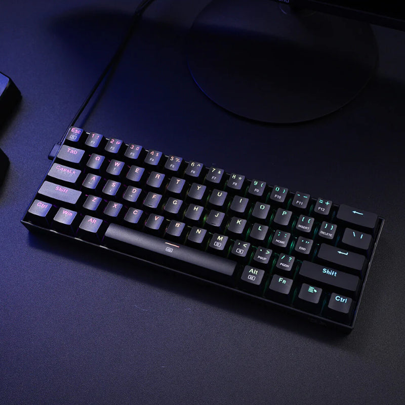 Redragon Dragonborn Wired Mechanical Keyboard RGB 67KEY Design Black image 5
