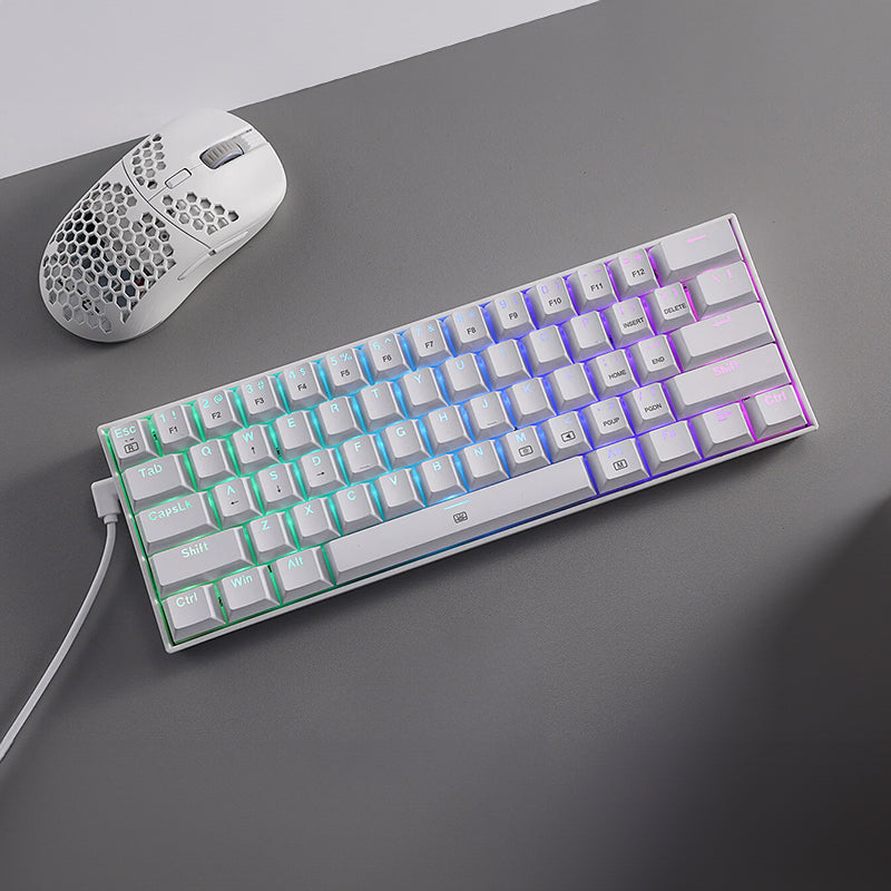 Redragon Dragonborn Wired Mechanical Keyboard RGB 67KEY Design White image 6