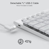 Redragon K632 Horus Mini 60% RGB Wired Gaming Keyboard – White image 5