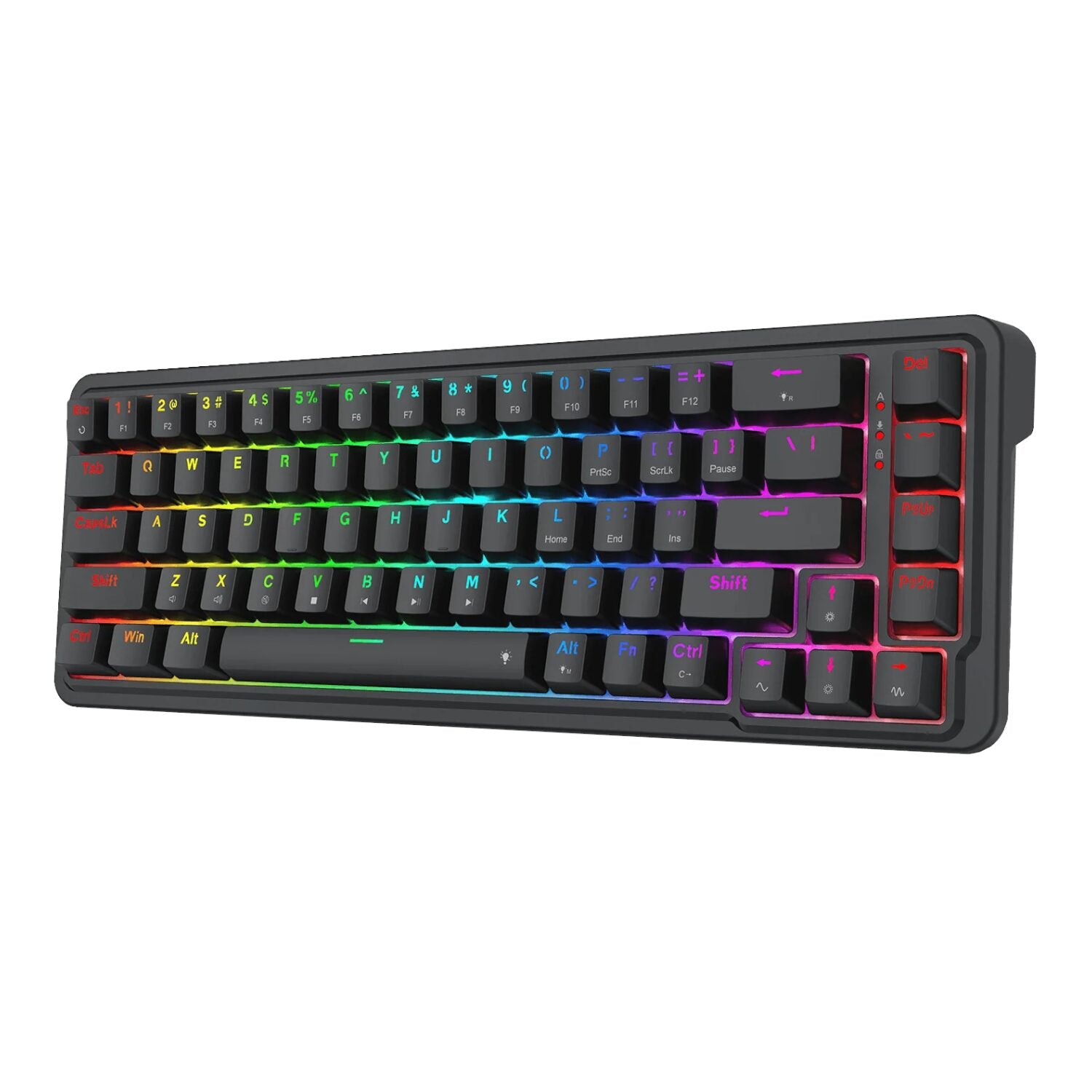 Redragon Nova K709 65% Wired Gasket RGB Gaming Keyboard Black image 2