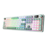 Redragon Wyvern K761 Pro Full-Size RGB Wireless Mechanical Gaming Keyboard White/Green image 5