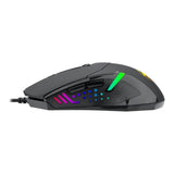 Redragon Centrophorus 7200DPI RGB Gaming Mouse Black image 4