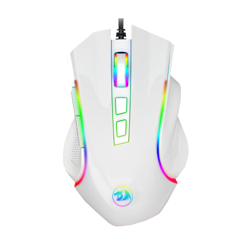 Redragon Griffin 7200DPI Gaming Mouse White