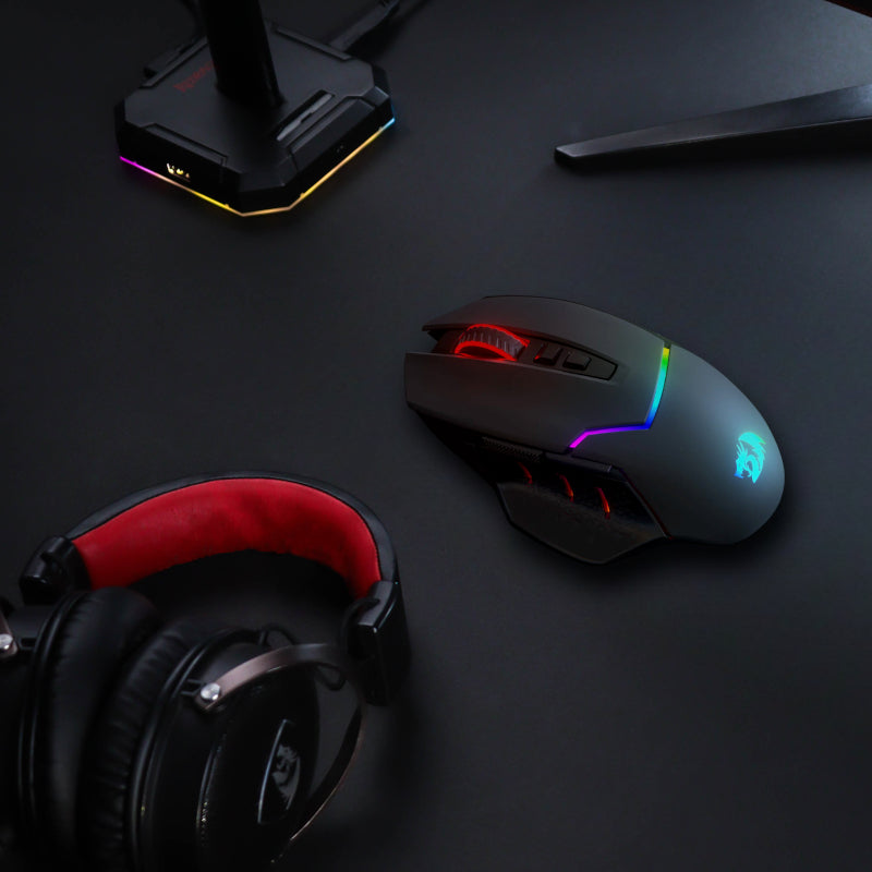Redragon Mirage Pro 8000DPI RGB Wireless Gaming Mouse Black image 6