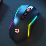 Redragon Trident Pro 8000DPI RGB Gaming Mouse Black image 6
