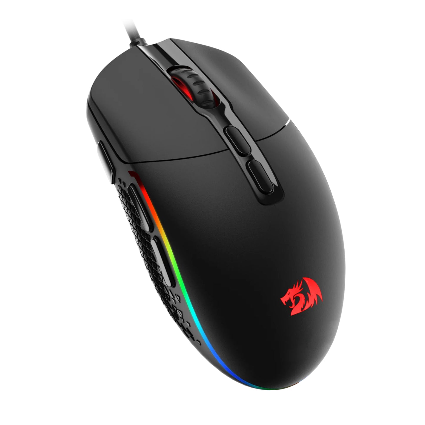 Redragon M719 Invader RGB 10000 DPI Wired Optical Gaming Mouse Black image 2