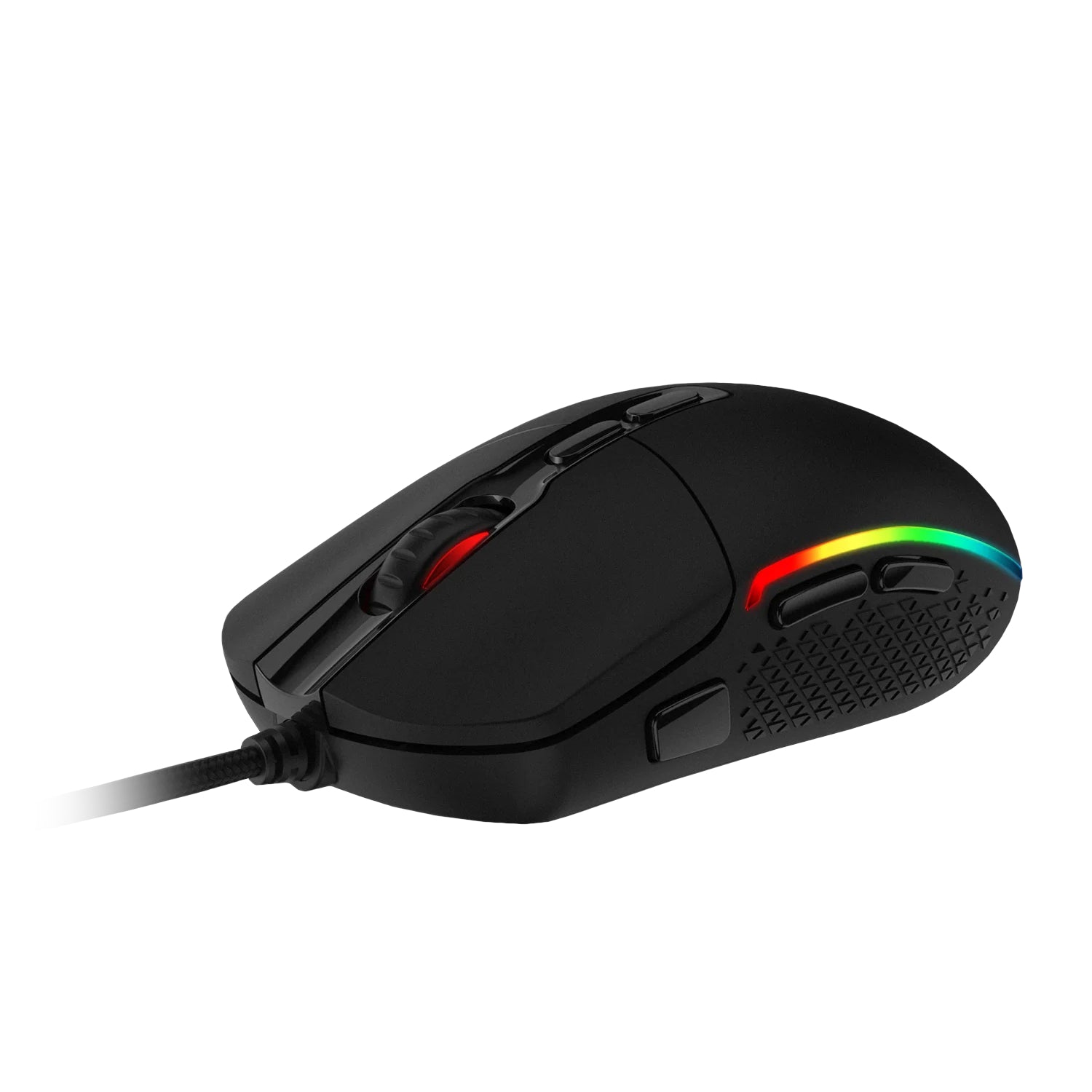 Redragon M719 Invader RGB 10000 DPI Wired Optical Gaming Mouse Black image 3