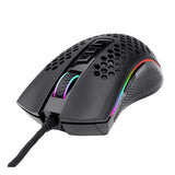 Redragon Storm 12400DPI 7 Buttons|ergonomic DESIGN|P3327 Optical Sensor|lightweight Body|rgb Backlit Gaming Mouse Black image 2