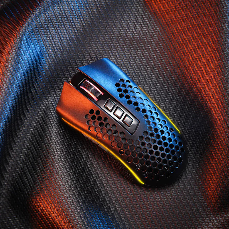 Redragon Storm 12400DPI 7 Buttons|ergonomic DESIGN|P3327 Optical Sensor|lightweight Body|rgb Backlit Gaming Mouse Black image 5