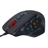 Redragon Aatrox 6200DP RGB Mmo Gaming Mouse Black image 2