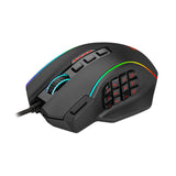 Redragon Perdiction 4 12400DPI RGB Mmo Ergo Gaming Mouse Black image 2