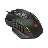 Redragon Perdiction 4 12400DPI RGB Mmo Ergo Gaming Mouse Black image 4
