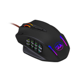 Redragon Impact 12400DPI Mmo Gaming Mouse Black image 3