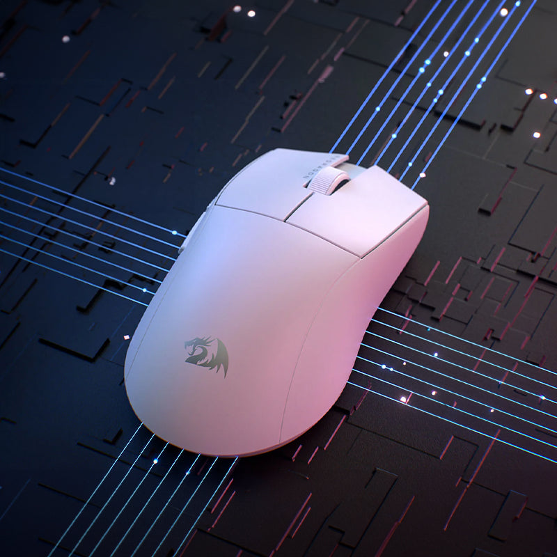 Redragon M916 Pro 1K 3-MODE Wireless Gaming Mouse Pink image 3