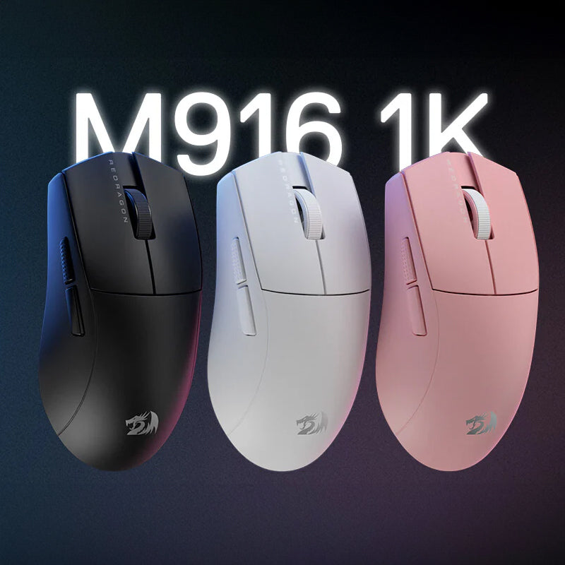 Redragon M916 Pro 1K 3-MODE Wireless Gaming Mouse Pink image 5