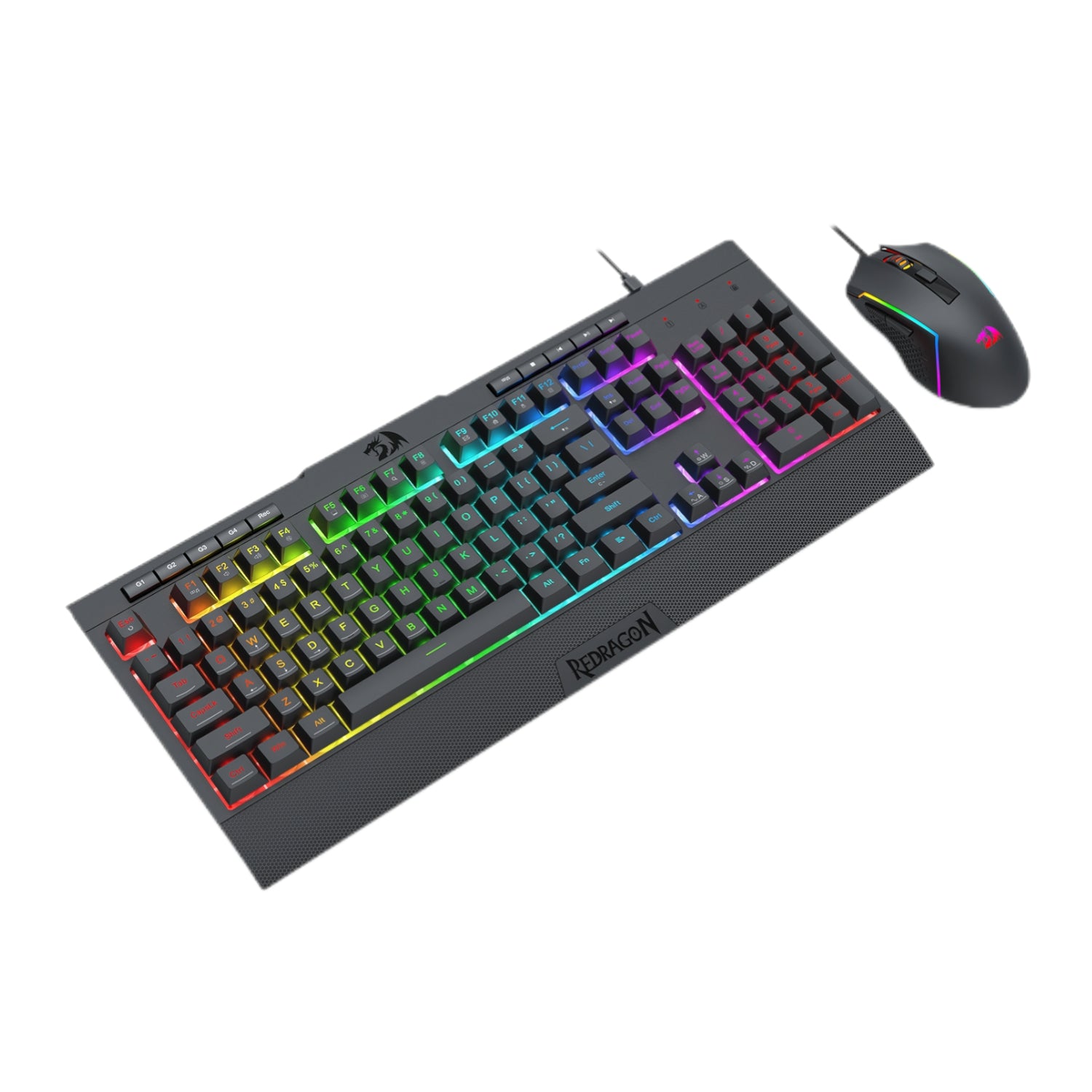 Redragon S151 Gaming Keyboard And Mouse Combo-Black image 3