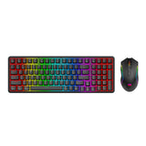 Redragon S162 RGB 3-MODE Wireless Mechanical Gaming Keyboard And Mouse Combo Black