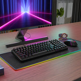 Redragon S162 RGB 3-MODE Wireless Mechanical Gaming Keyboard And Mouse Combo Black image 6
