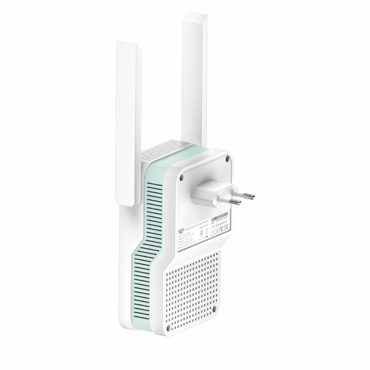 Cudy AX1500 Dual-Band WI-FI 6 Range Extender (wall Plug)-White image 4