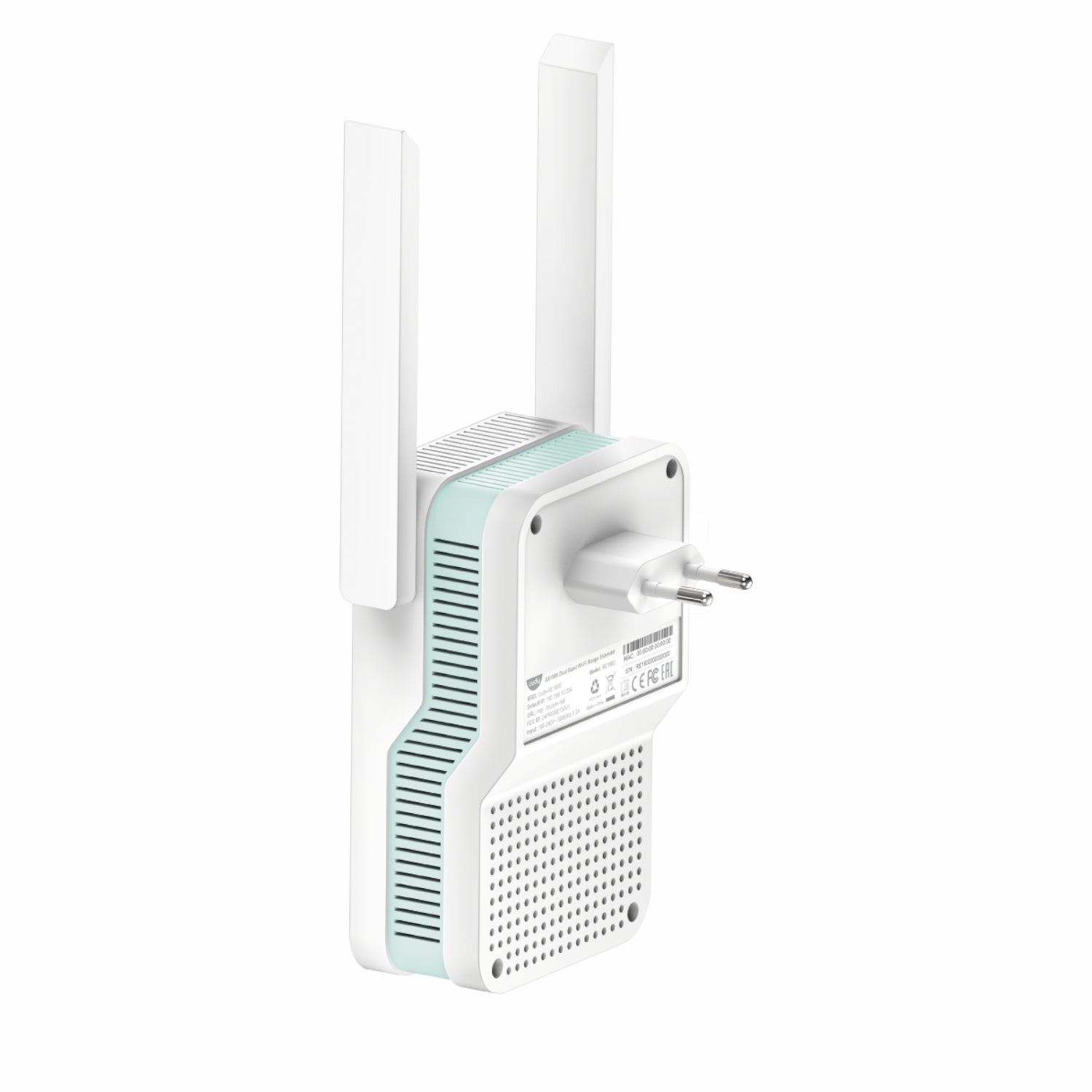 Cudy AX1500 Dual-Band WI-FI 6 Range Extender (wall Plug)-White image 4