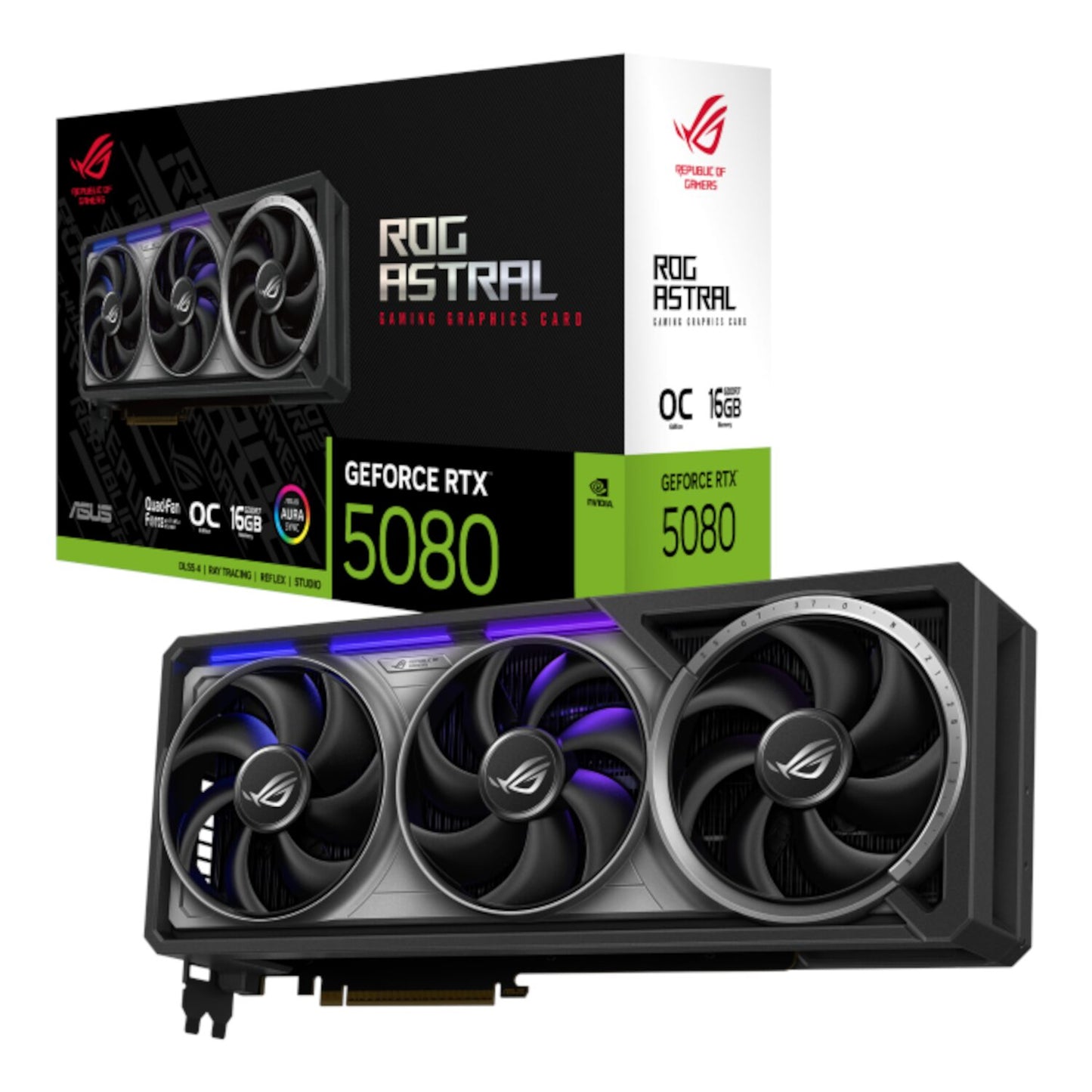 Asus Rog Astral Geforce Rtx 5080 16GB GDDR7 Oc Edition