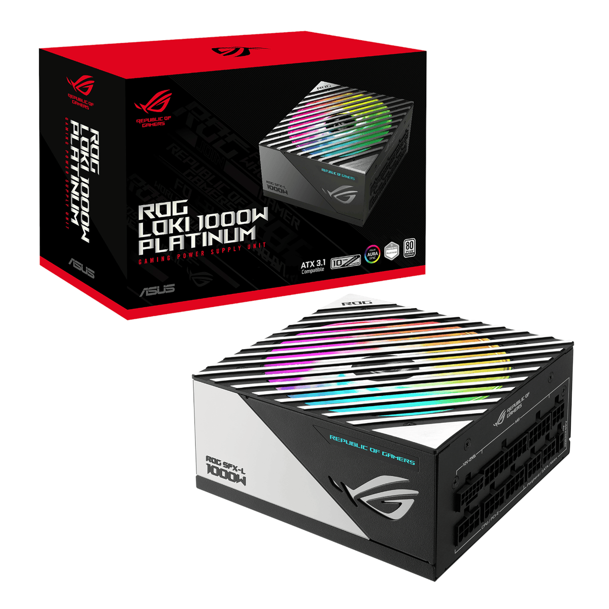 Asus Rog Loki Sfx-L 1000W 80 Plus Platinum Sfx-L Modular Power Supply