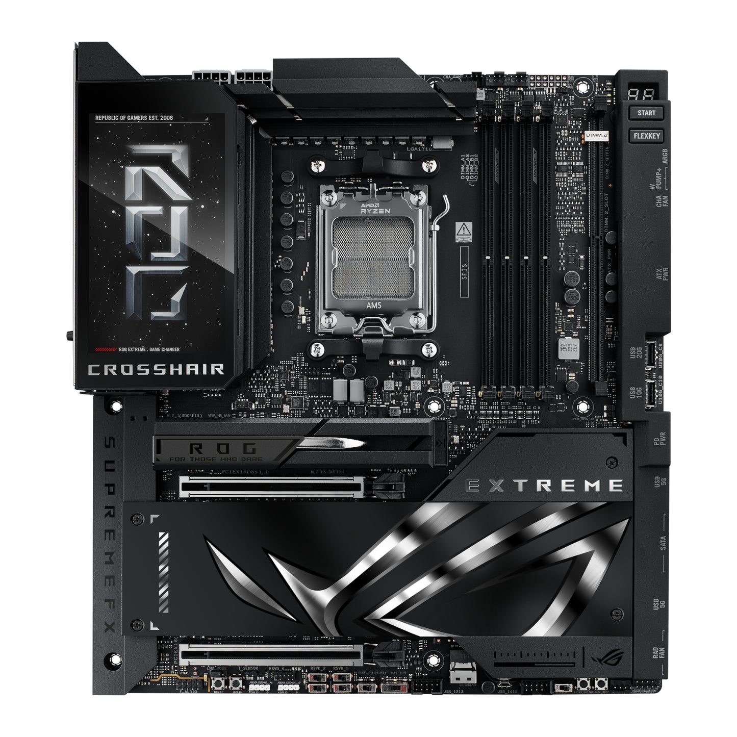 Asus Rog Crosshair X870E Extreme AM5 E-Atx Gaming Motherboard image 2