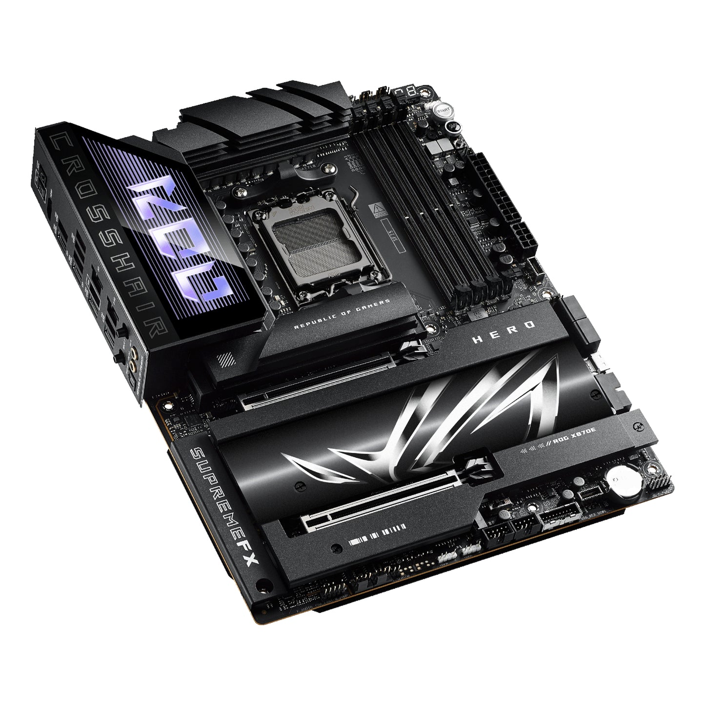 Asus Rog Crosshair X870E Hero ATX Gaming Motherboard image 4