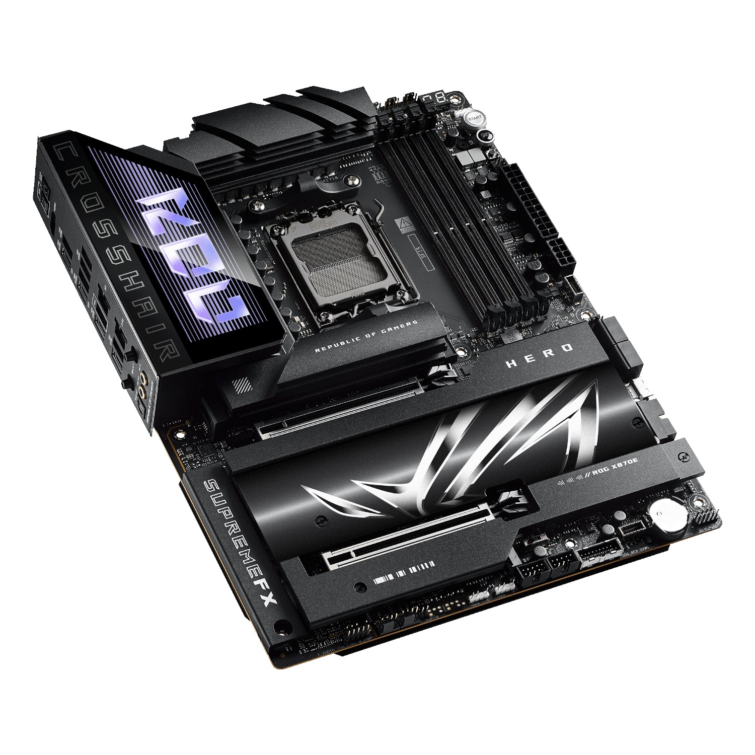 Asus Rog Crosshair X870E Hero ATX Gaming Motherboard image 4