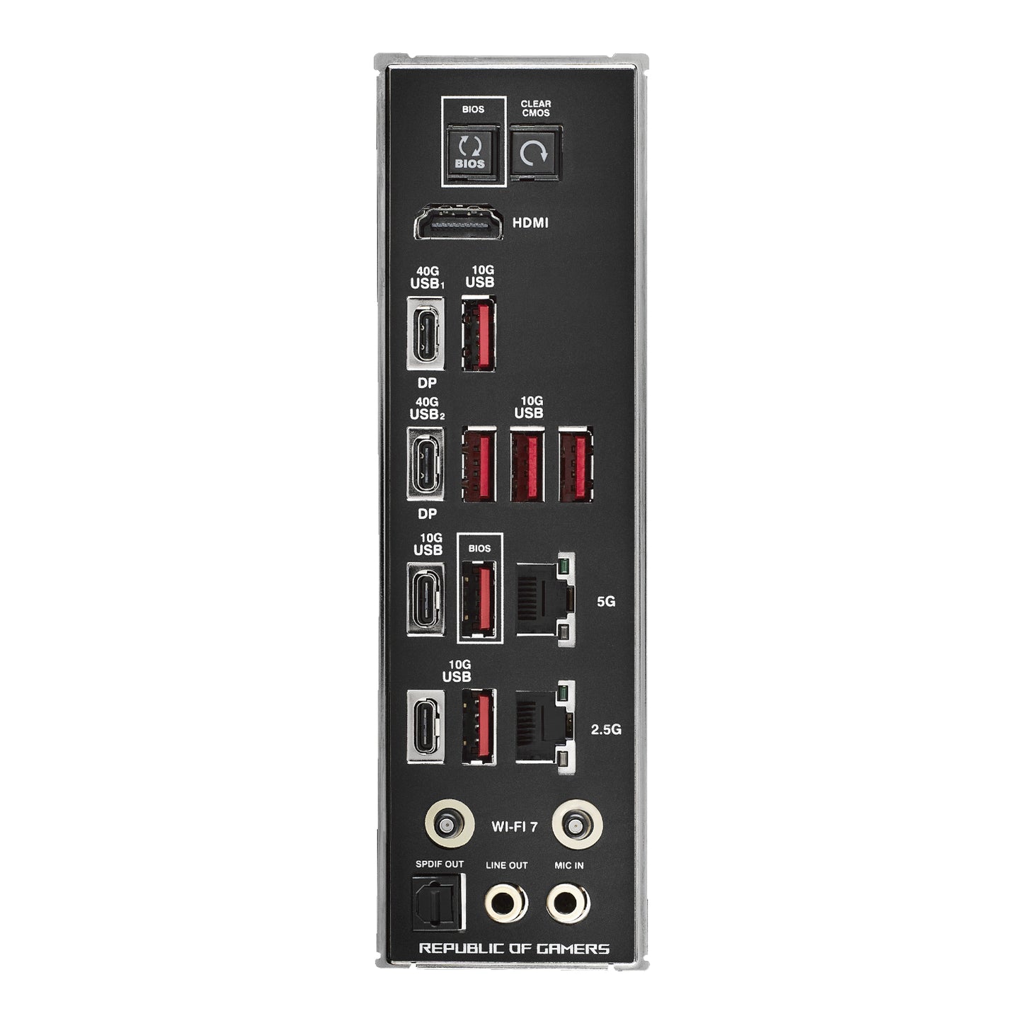 Asus Rog Crosshair X870E Hero ATX Gaming Motherboard image 5