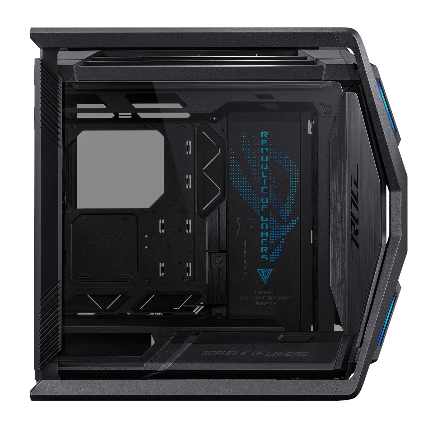 Asus Rog Hyperion GR701 E-Atx ARGB Gaming Chassis Black image 4