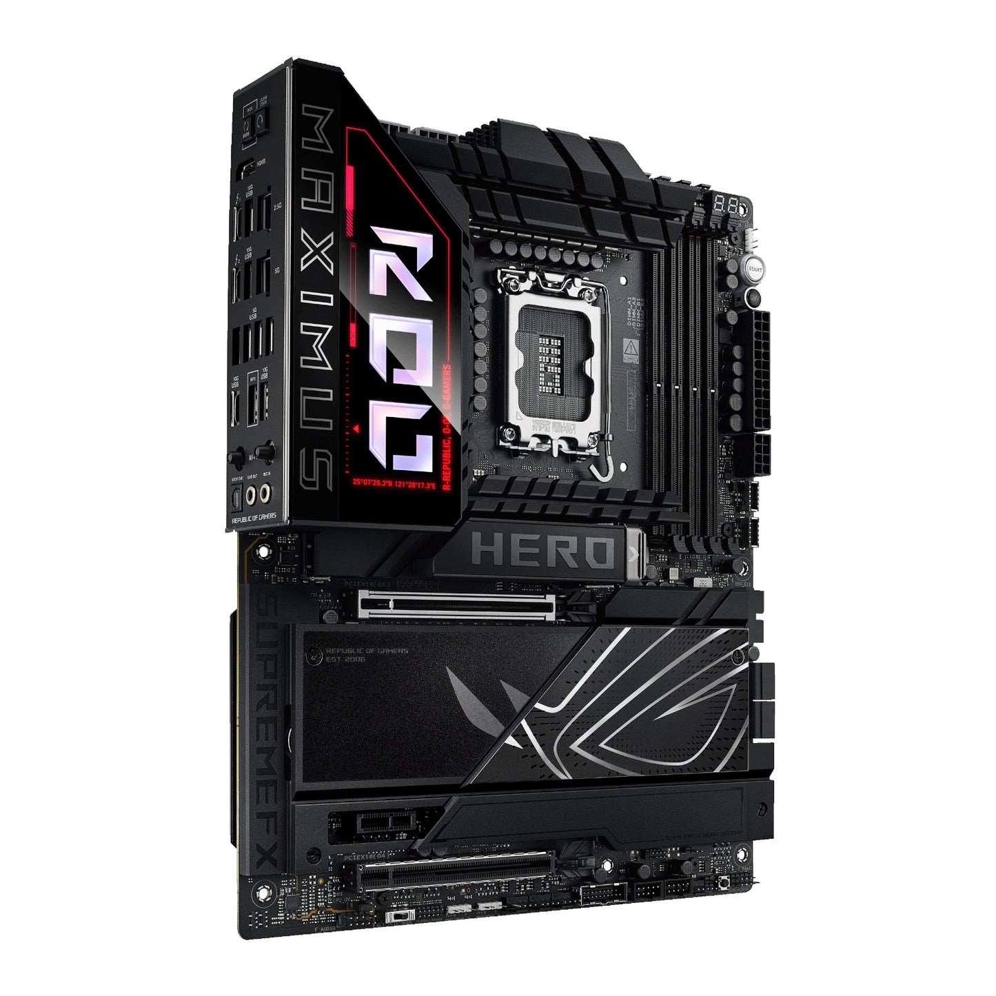 Asus Rog Maximus Z890 Hero INTEL LGA1851 ATX Gaming Motherboard image 3