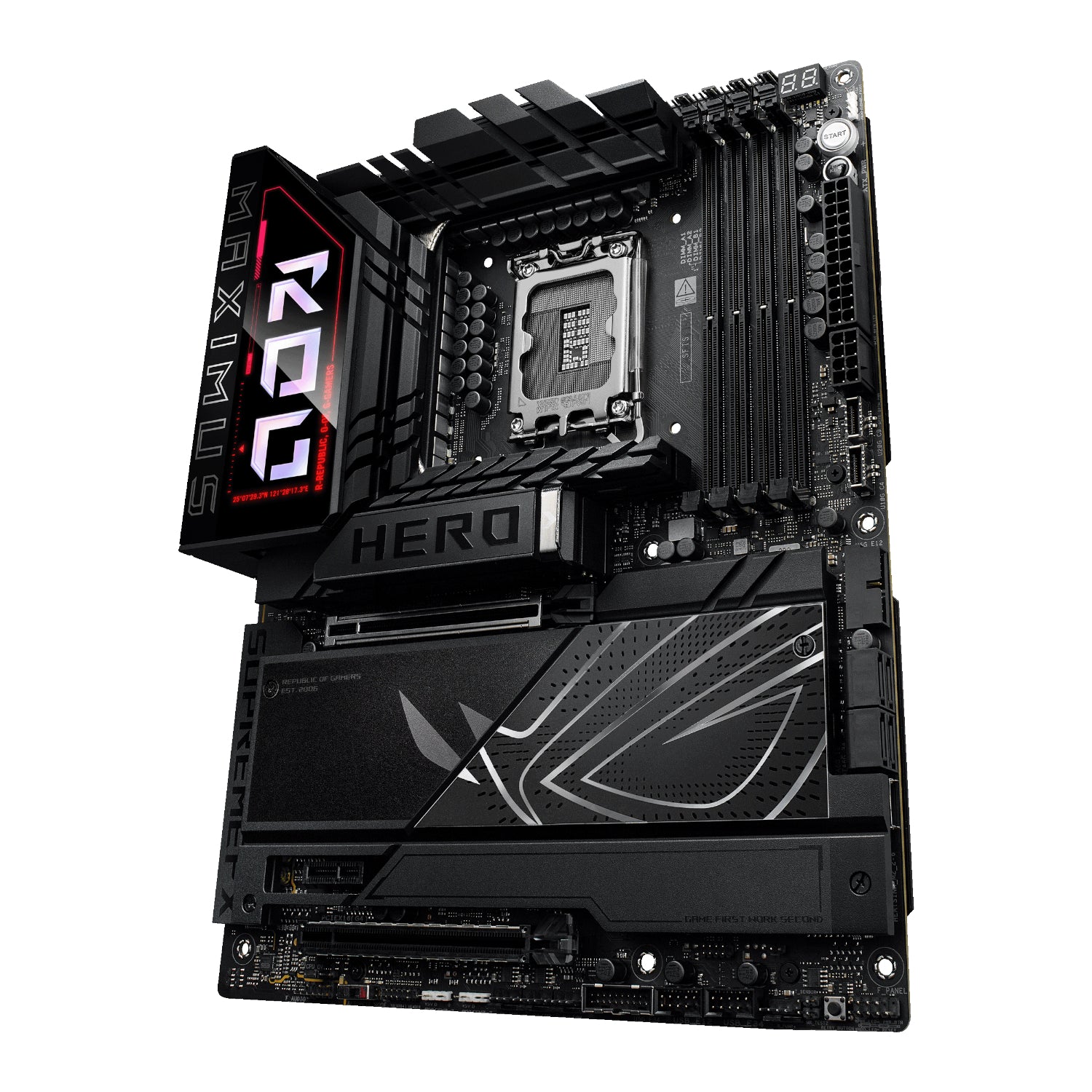 Asus Rog Maximus Z890 Hero INTEL LGA1851 ATX Gaming Motherboard image 4