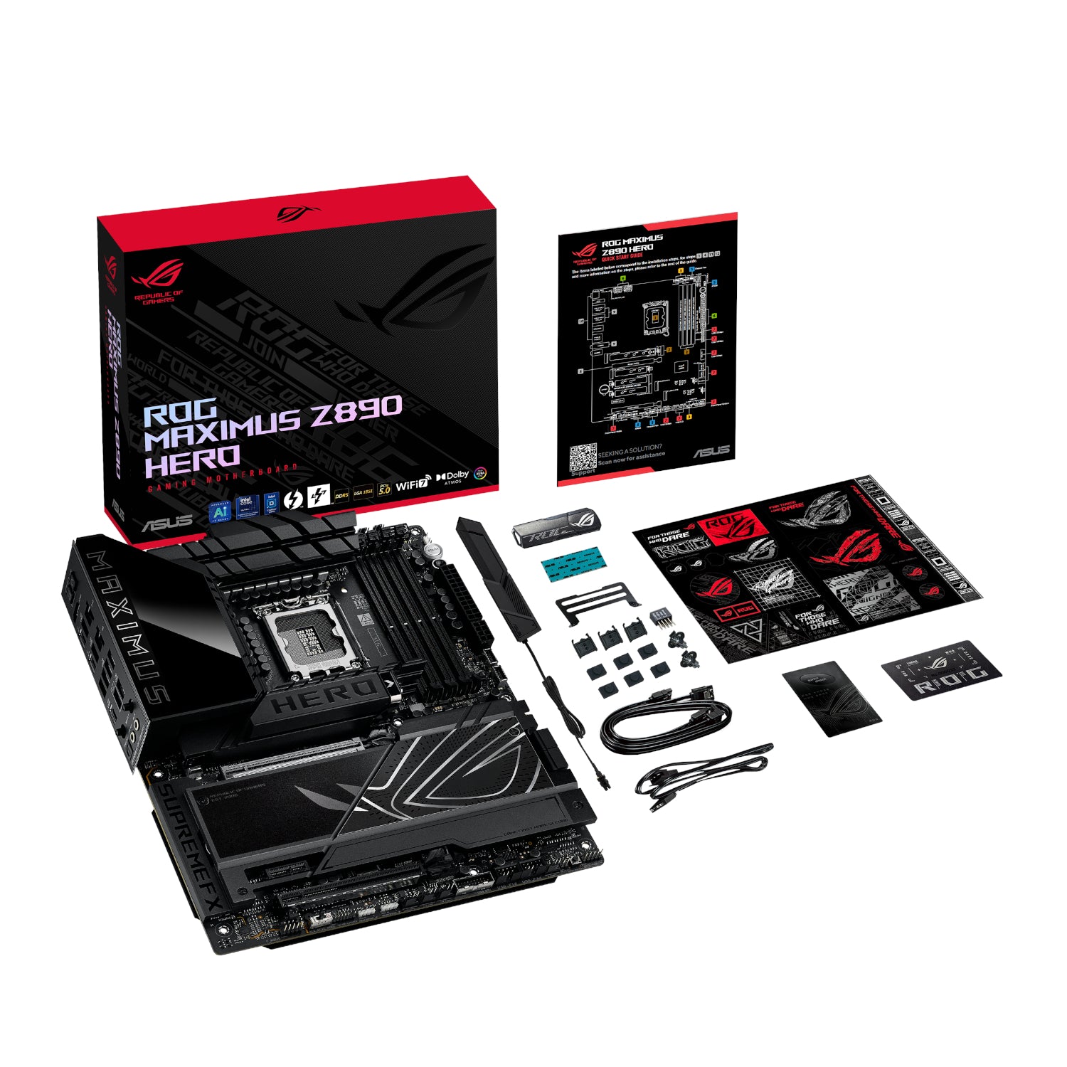 Asus Rog Maximus Z890 Hero INTEL LGA1851 ATX Gaming Motherboard image 6