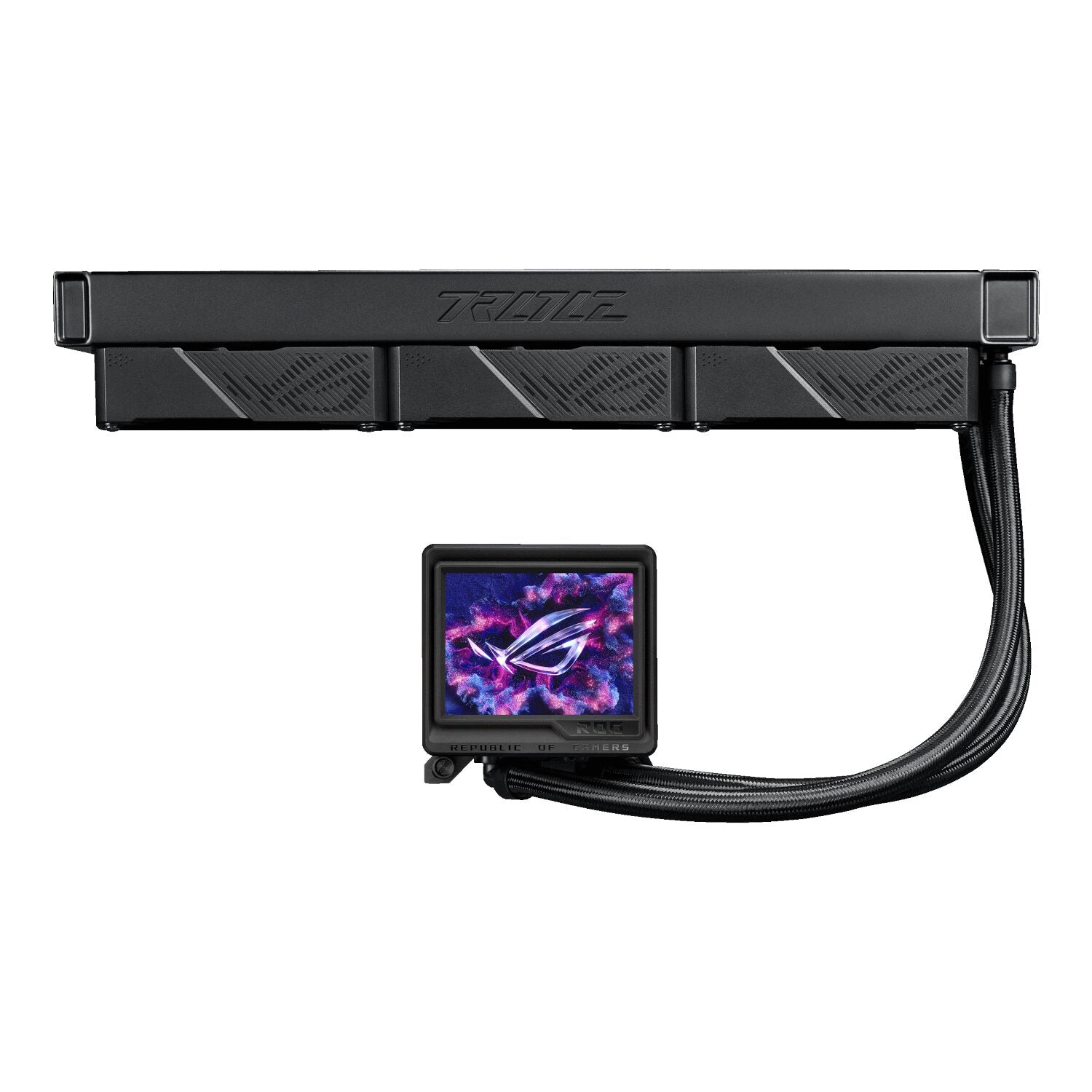 Asus Rog Ryujin III ARGB Aio Liquid Cooler 3.5" Lcd Display image 4