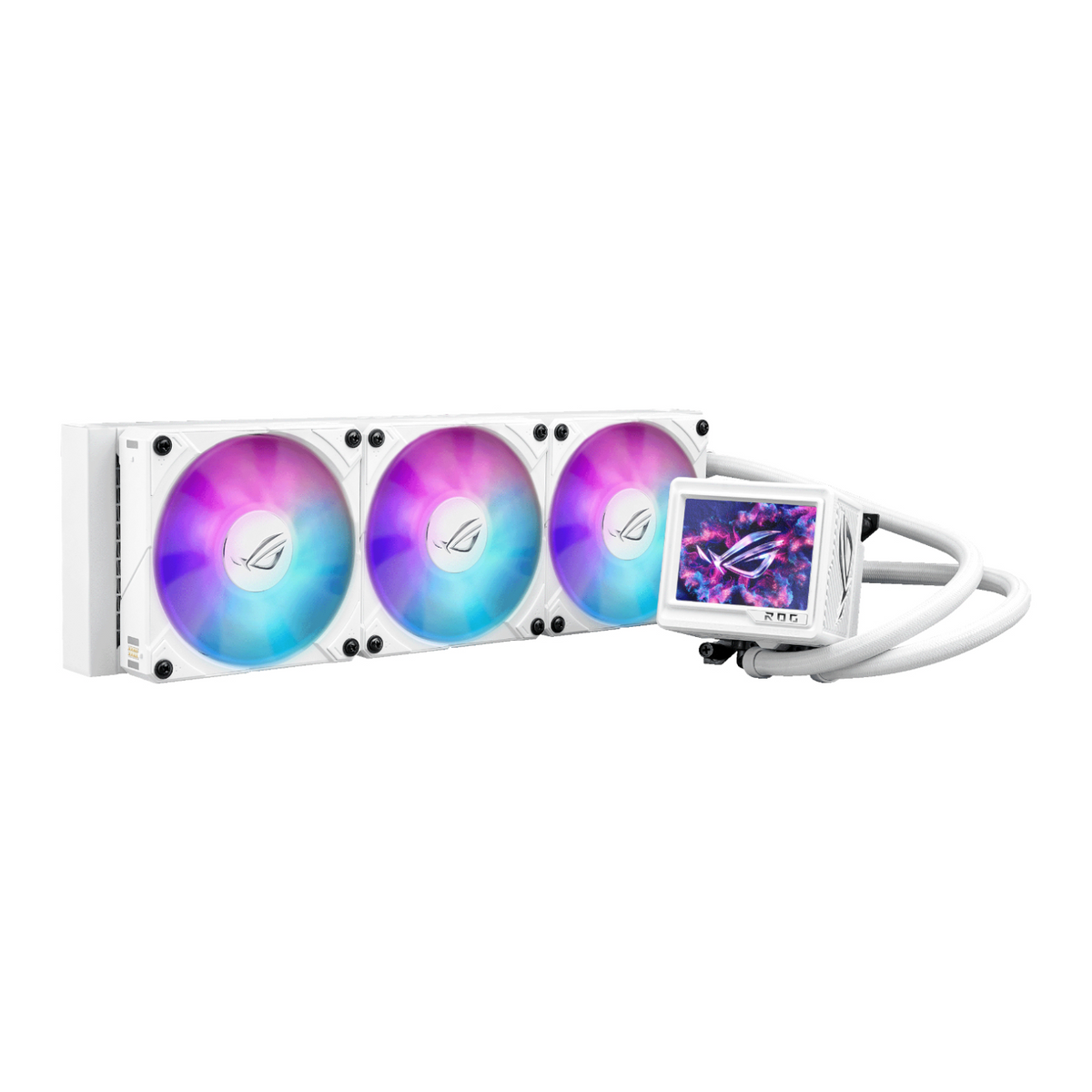 Asus Rog Ryujin III 360MM ARGB Extreme White Edition Liquid CPU Cooler image 2