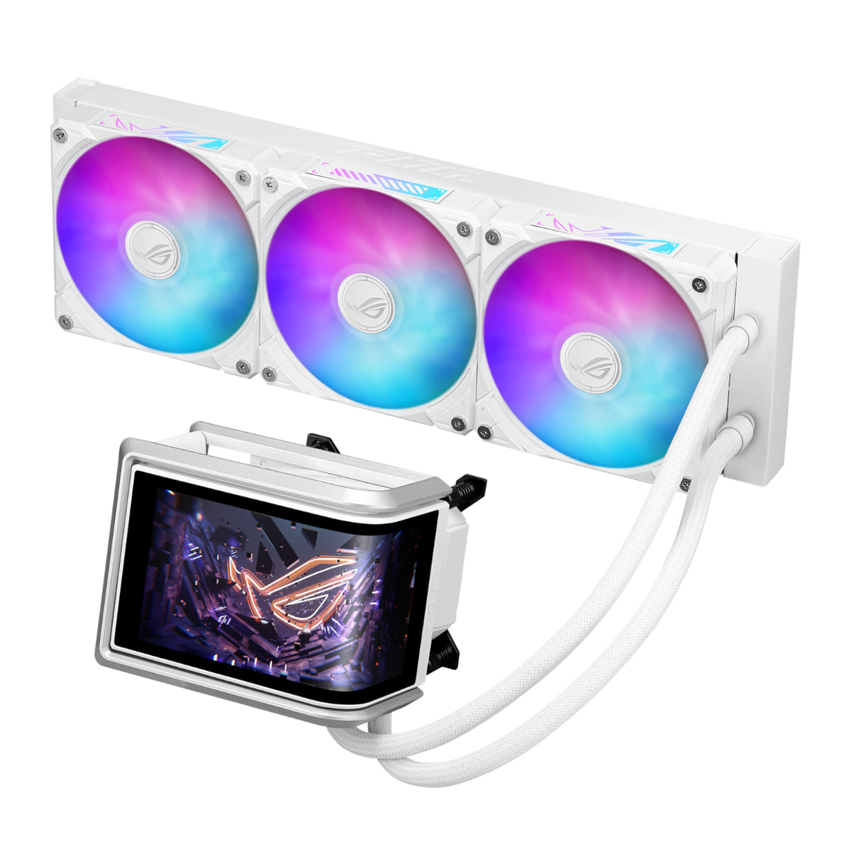 Asus Rog Ryuo Iv 360 ARGB Liquid CPU Cooler White Edition image 2