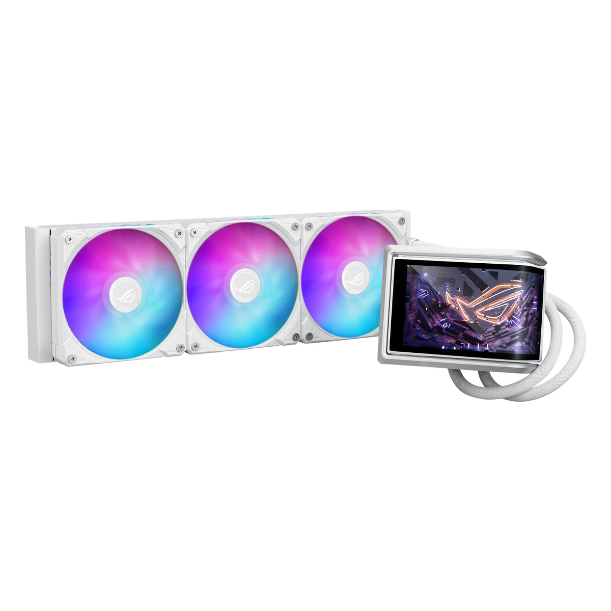 Asus Rog Ryuo Iv 360 ARGB Liquid CPU Cooler White Edition image 3