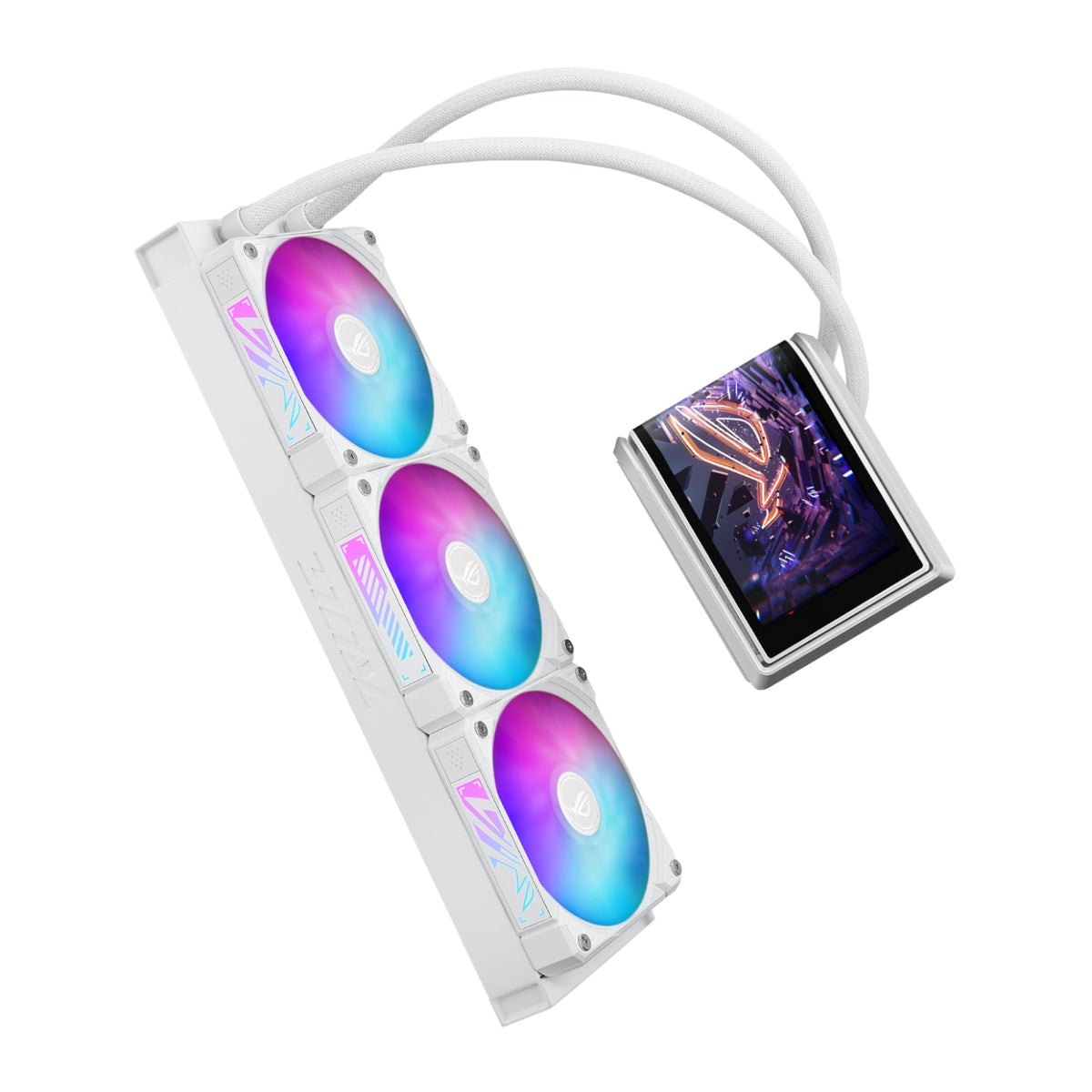Asus Rog Ryuo Iv 360 ARGB Liquid CPU Cooler White Edition image 4