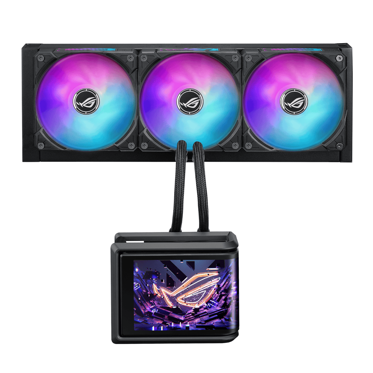 Asus Rog Ryuo Iv Slc 360MM ARGB Liquid CPU Cooler Black image 2