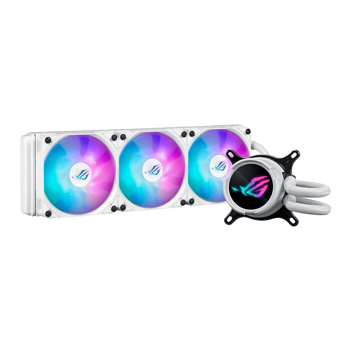 Asus Rog Strix Lc III 360MM ARGB White Edition Liquid CPU Cooler image 2