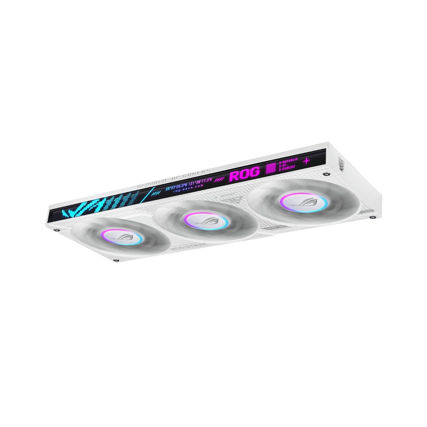 Asus Rog Strix Lc Iv 360 ARGB Lcd White Edition image 3