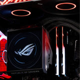 Asus Rog Strix Slc Iv 360 ARGB Lcd Liquid CPU Cooler Black image 5
