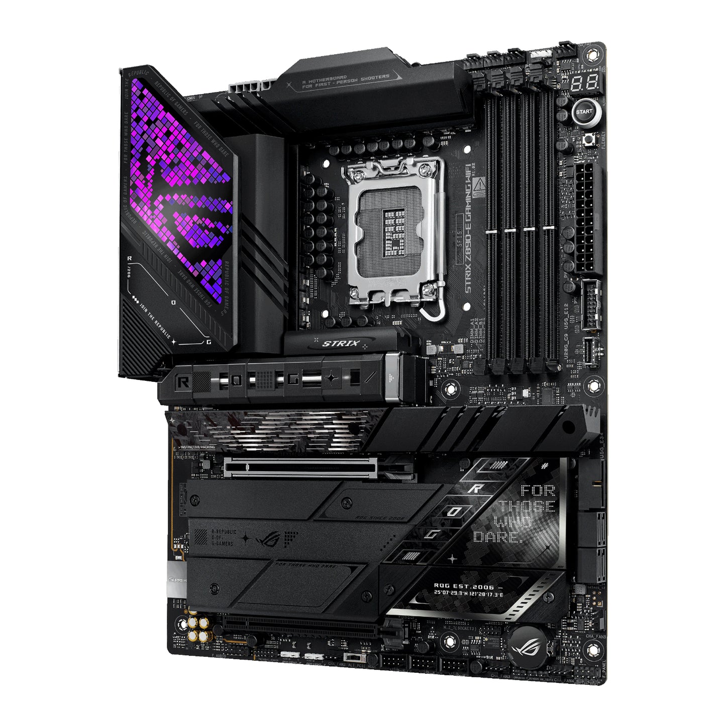 Asus Rog Strix Z890-E Gaming WIFI INTEL LGA1851 ATX Gaming Motherboard image 4