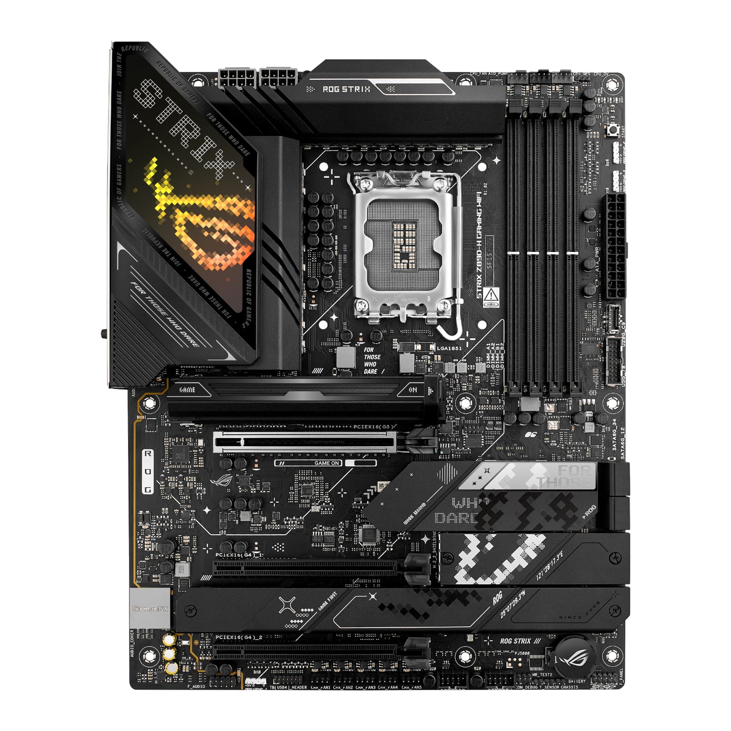 Asus Rog Strix Z890-H Gaming WIFI INTEL LGA1851 ATX Motherboard image 2