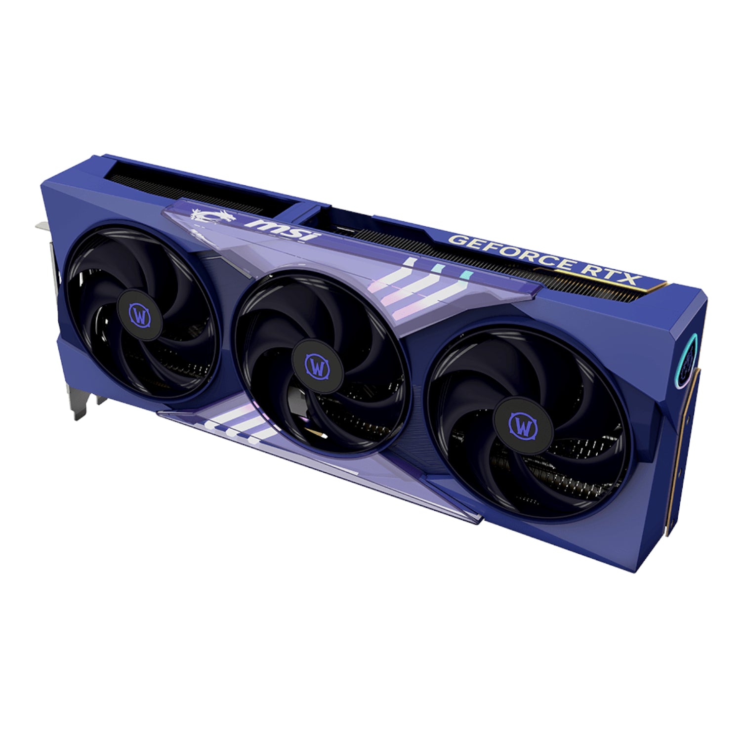 Msi Geforce Rtx 5070 12GB World Of Warcraft Midnight Void Edition Oc Graphics Card image 4