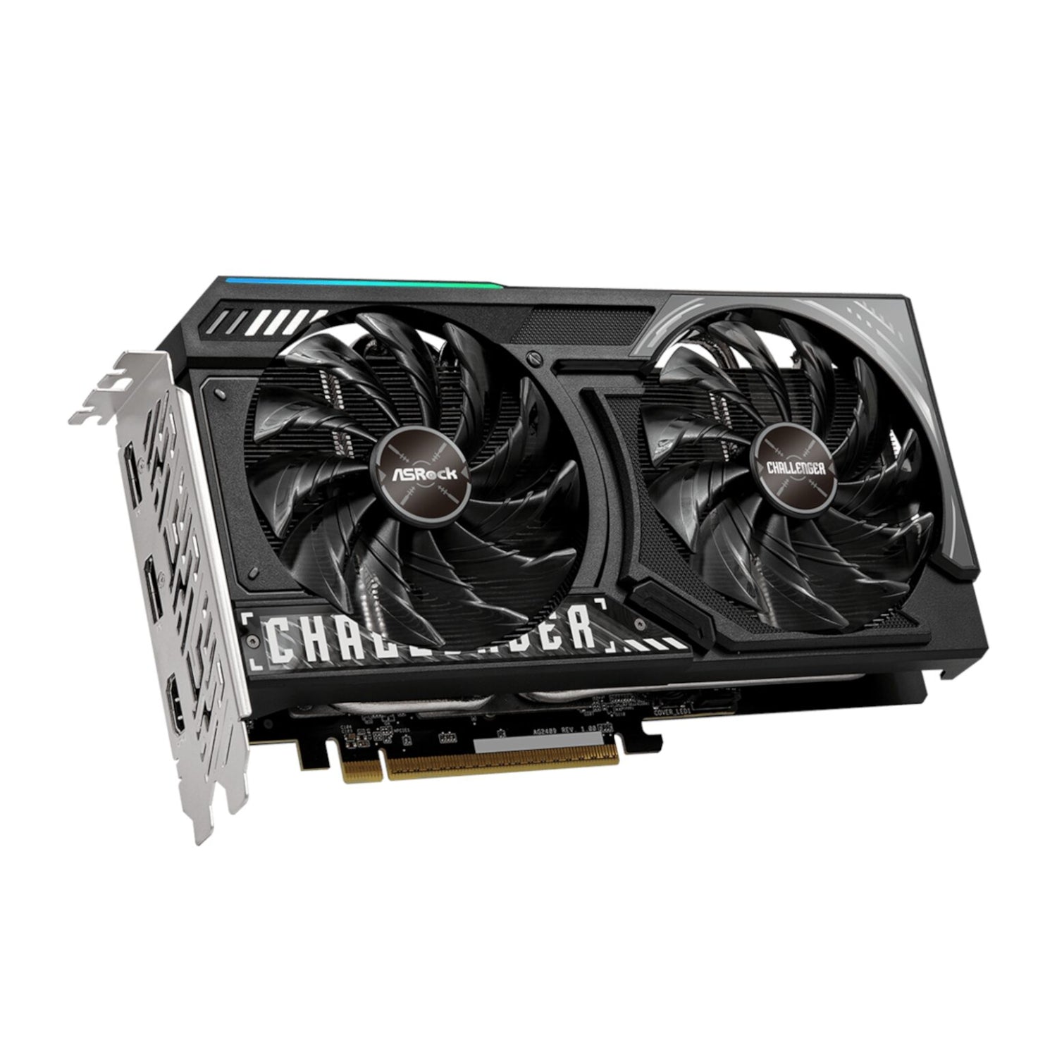 Asrock Radeon Rx 9060 Xt Challenger 16GB Oc Graphics Card (rdna™ 4, PCIE 5.0) image 4