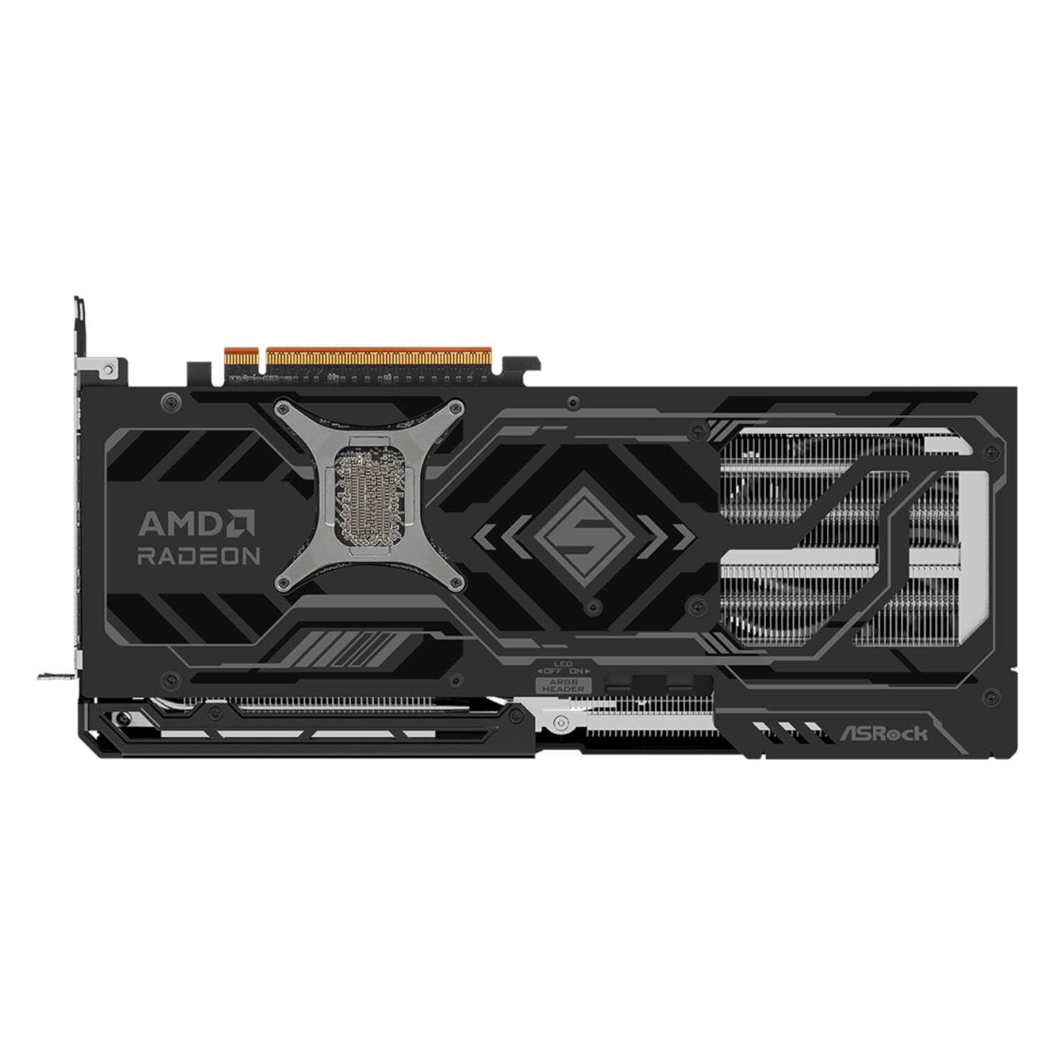 Asrock Radeon RX9070 Xt Steel Legend Dark 16GB Graphics Card image 6
