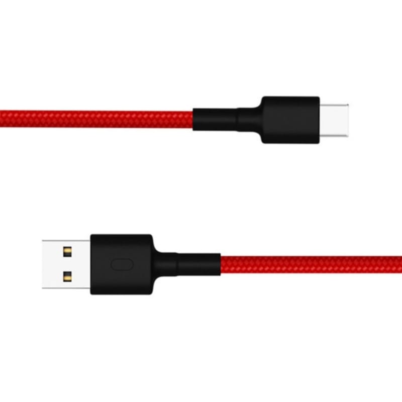 Xiaomi USB Type-C Braided 1M Cable Red image 2