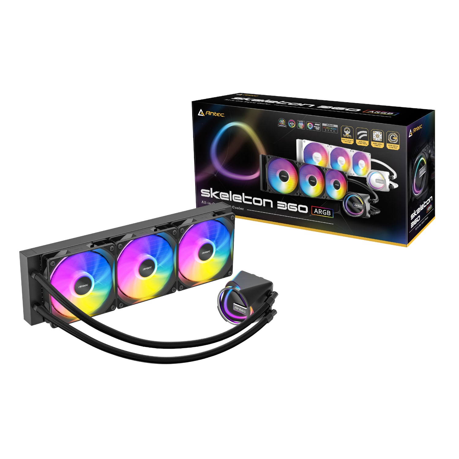 Antec CPU Liquid Cooler Black image 6